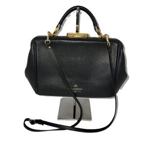 The Cambridge Satchel Co "The Sophie" Black Leather Handbag Purse